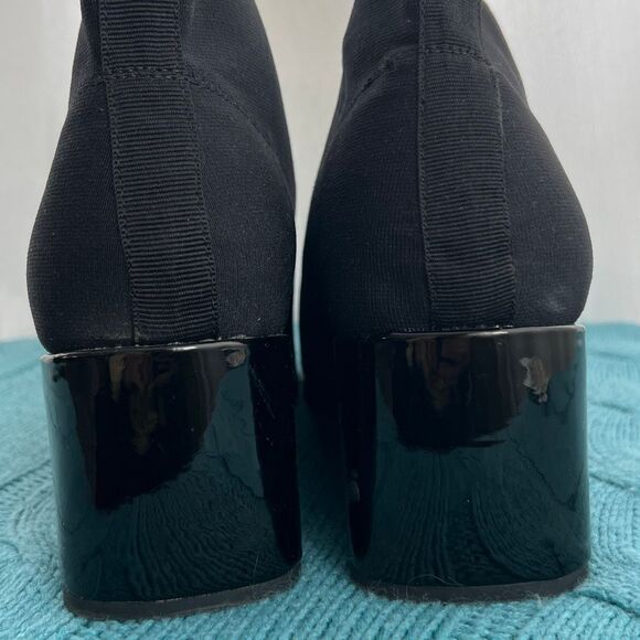 Aerosoles Women's Elastic Anini Wedge Slip-On Ankle Booties Black Size 9.5 NWOT - Picture 3 of 7